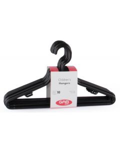 1201020 Children Hanger 10 Pcs. Black