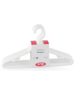 1201060 Children Hanger 10 Pcs. White