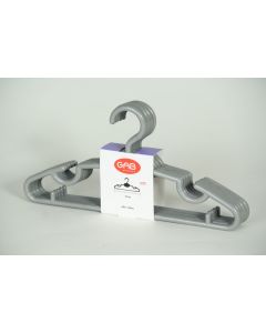 1204012 Children Hangers 5 Pcs. Silver