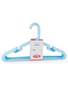 1211040  Adult Hanger 10 Pcs. Blue