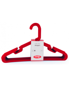 Gab Plastic Set of 5 Adult Hangers – Available in several colors – KATEI UAE