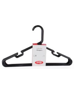 1212020  Adult Hanger 5 Pcs. Black