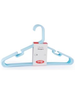 1212040  Adult Hanger 5 Pcs. Blue