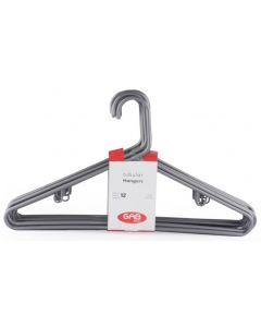 1221012 Adult Hanger 12 pcs. Silver