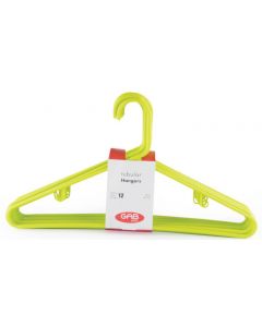 1221039 Adult Hanger 12 pcs. Lime Green