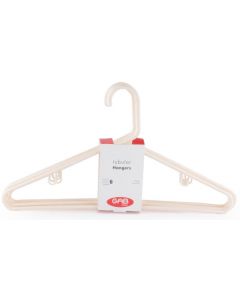 1222024 Adult Hanger 6 Pcs. Beige