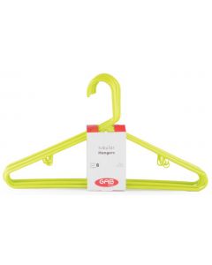 1222039 Adult Hanger 6 Pcs. Lime Green