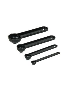 2457020 Measuring Spoon 4 Pcs. Black