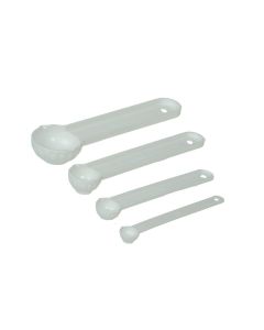 2457060 Measuring Spoon 4 Pcs. White