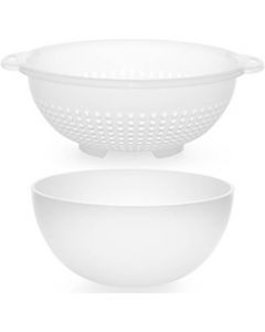 3221000  Colander with Bowl Clear