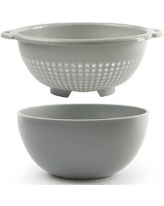 3221012 Colander with Bowl Silver