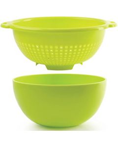 3221039 Colander with Bowl Lime Green