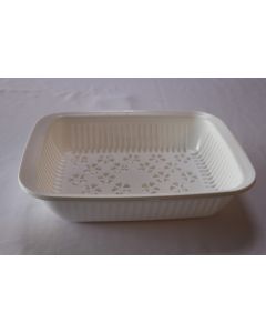 3231000 Colander With Bowl Rect. 36 X 27 Clear