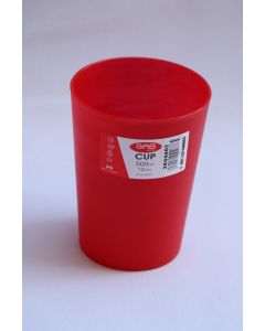 3604007 Cup 500 Ml. 12 Cm. Red