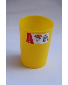 3604030 Cup 500 Ml. 12 Cm. Yellow