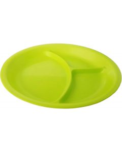 3665039 Plate Divided 26 Cm. Lime Green