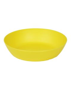 3667030 Plate Deep 18.6 x 45 Cm. Yellow