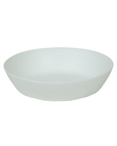 3667060 Plate Deep 18.6 x 45 Cm. White