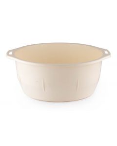 3741024 Round Basin With Handle Beige