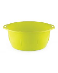 3741039 Round Basin With Handle Lime Green