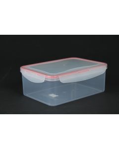 3876007  Food Container Click It Rect. 2750 Ml. Red