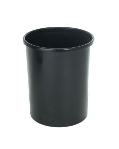 4060020 Wastebasket Round 10 Ltr. Black