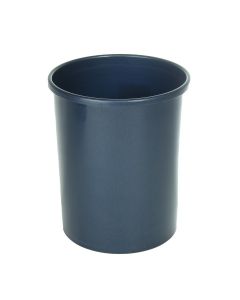 4060022 Wastebasket Round 10 Ltr. Blue Diamante