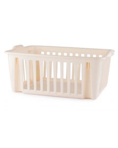 6604024  Stackable Basket 39 cm. Beige