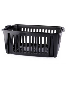 6605020 Stackable Basket 43 cm. Black