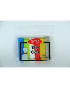 670001 Bag Clip 5 Cm. 6 pcs.
